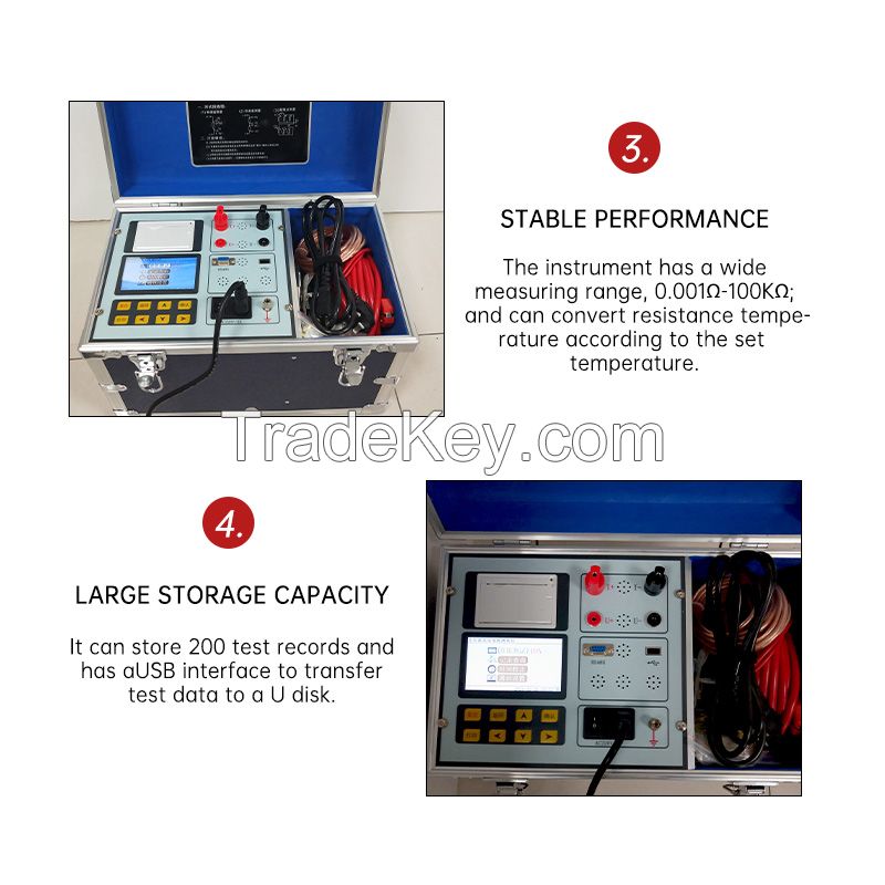 Transformer DC resistance tester Transformer DC resistance tester