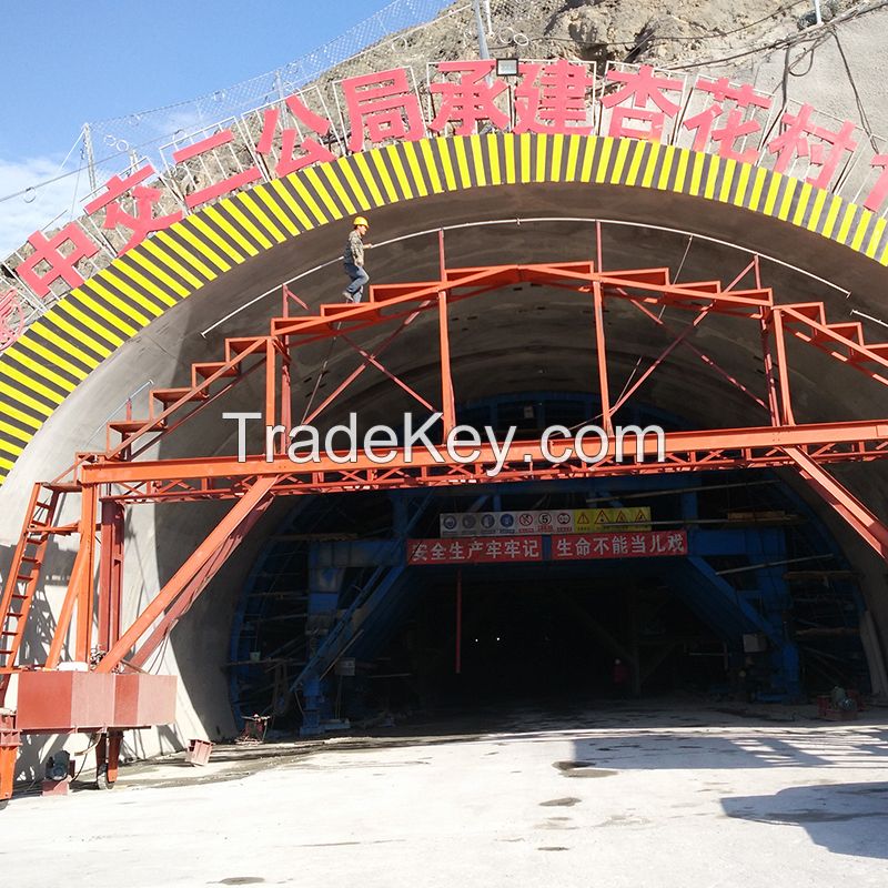 Highway tunnel maintenance trolley