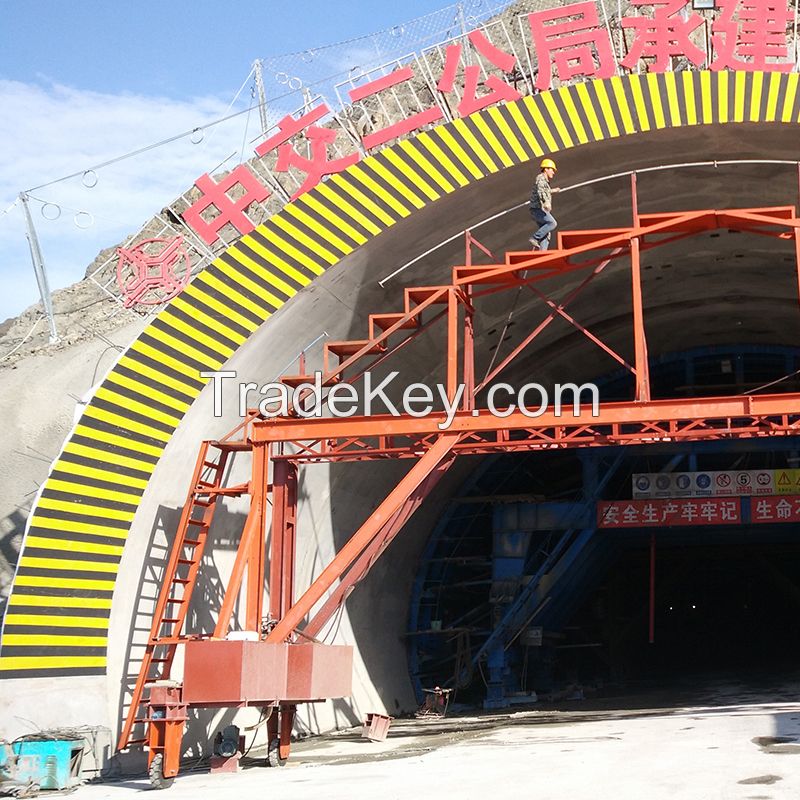 Highway tunnel maintenance trolley