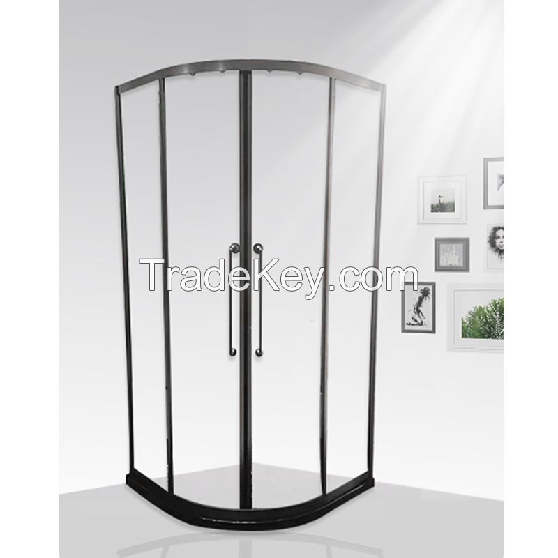 shower door partition bathroom size 1000+1000X1940