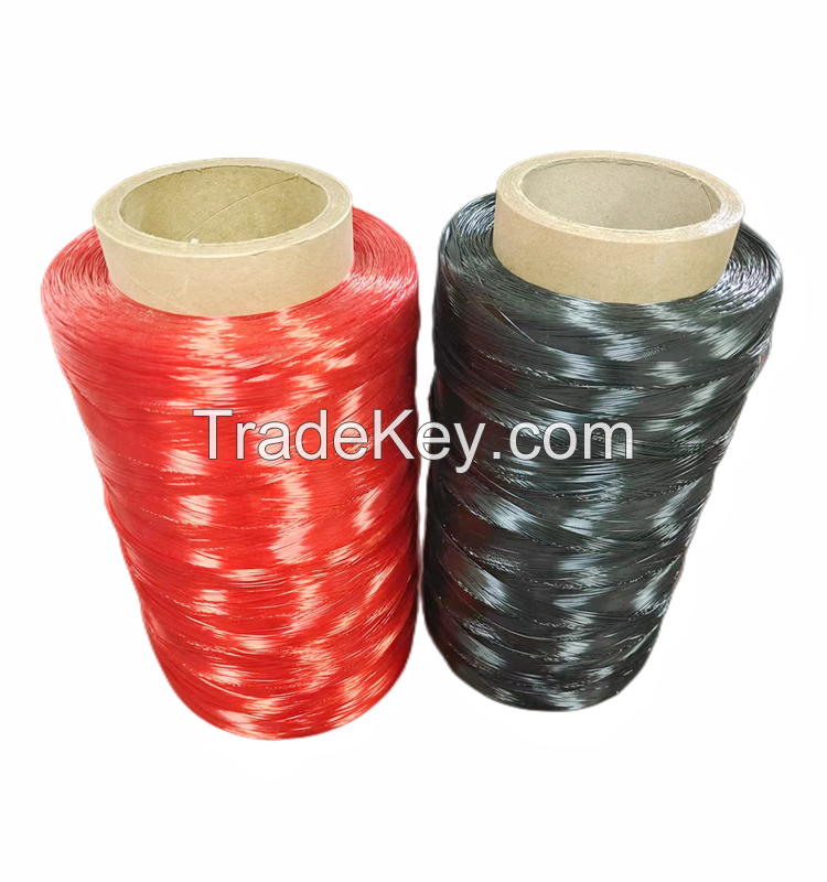 Monofilament ( PP ) polypropylene and polyethylene (HDPE) Yarn manufactured in China filaments factory