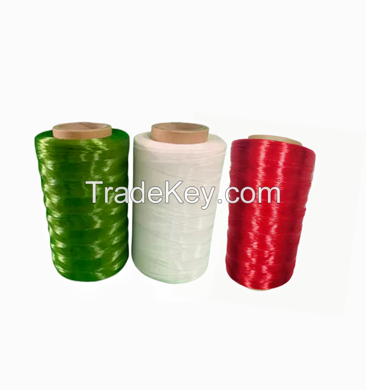 Monofilament ( PP ) polypropylene and polyethylene (HDPE) Yarn manufactured in China filaments factory