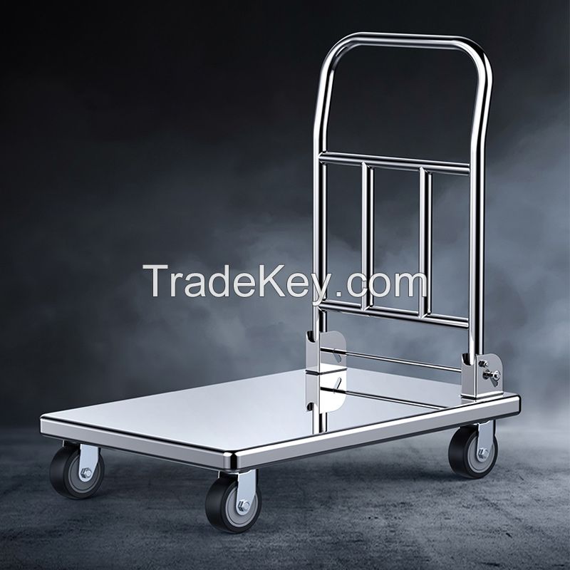 Flatbed folding trolley trailer truck light sound truck/Please contact customer service before placing an order