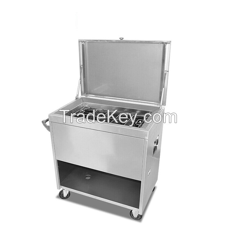 Chopsticks Sterilizer Commercial Restaurant Infrared Dryer Sterilizer Chopsticks Cart Mobile Can Dry