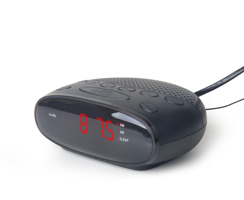 Multifunction Digital Alarm Clock Radio Audio Bedside Desk LED Wireless BT Portable Speaker