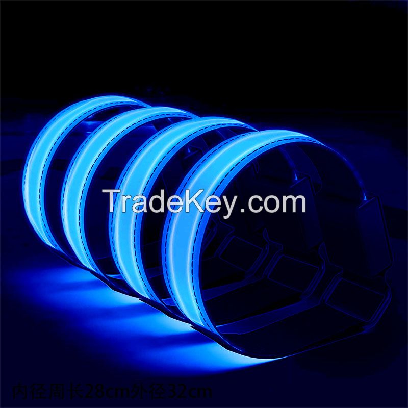 LED armband flashing rechargeable led sports armband custom logo led armband USB charged