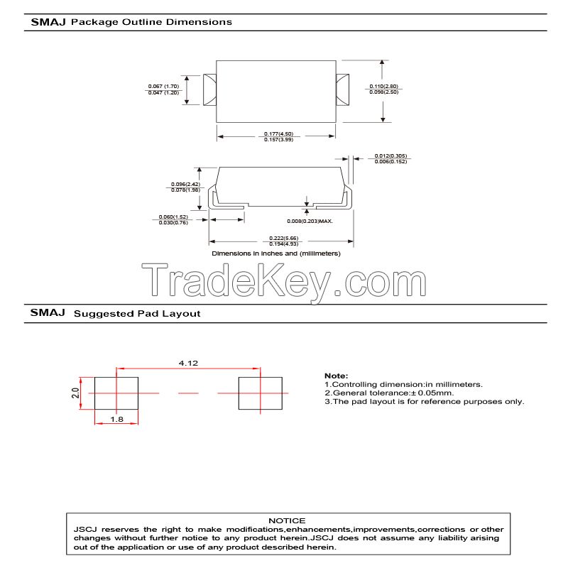 M7 SMAJ V1.1 (rectifier diode)  