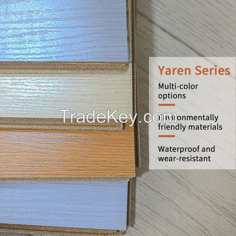 Yaren Series Laminate Wood Floor Multi-color Selection Waterproof and Anti-wear