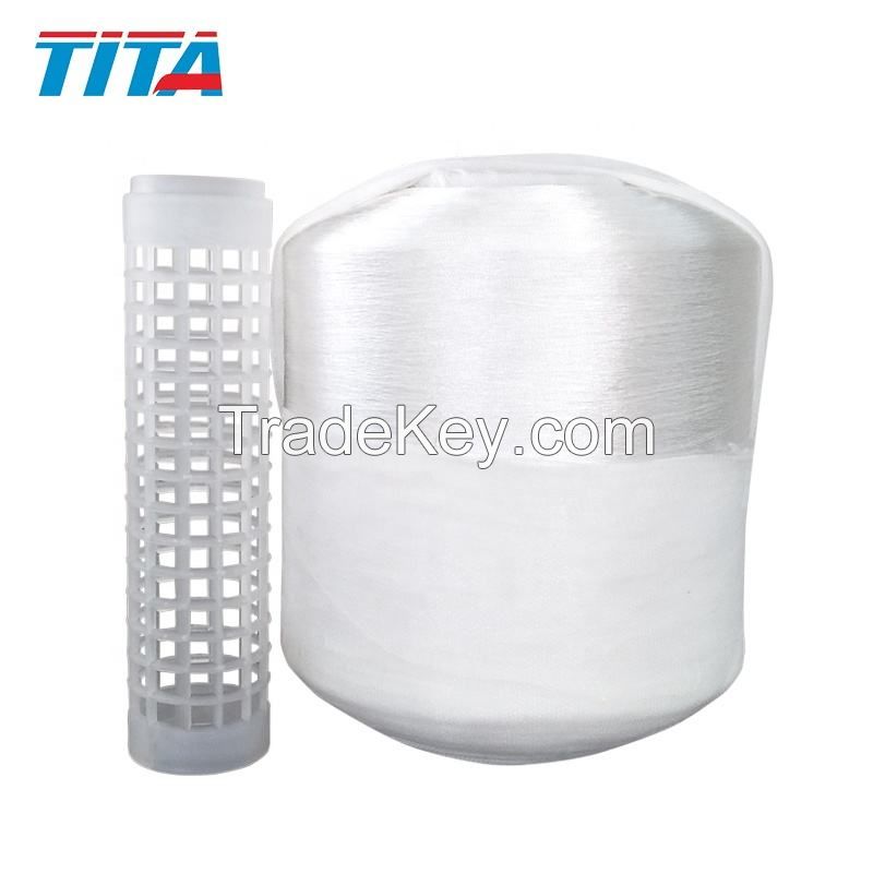 fdy semi dull 600D/192F tpm 100% Polyester twisted yarn factory yarn