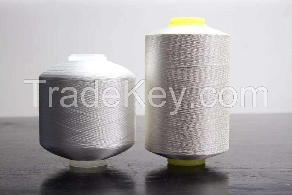 factory direct bright trilobal polyester filament yarn fdy 600D/192F TPM 100% Polyester twisted yarn