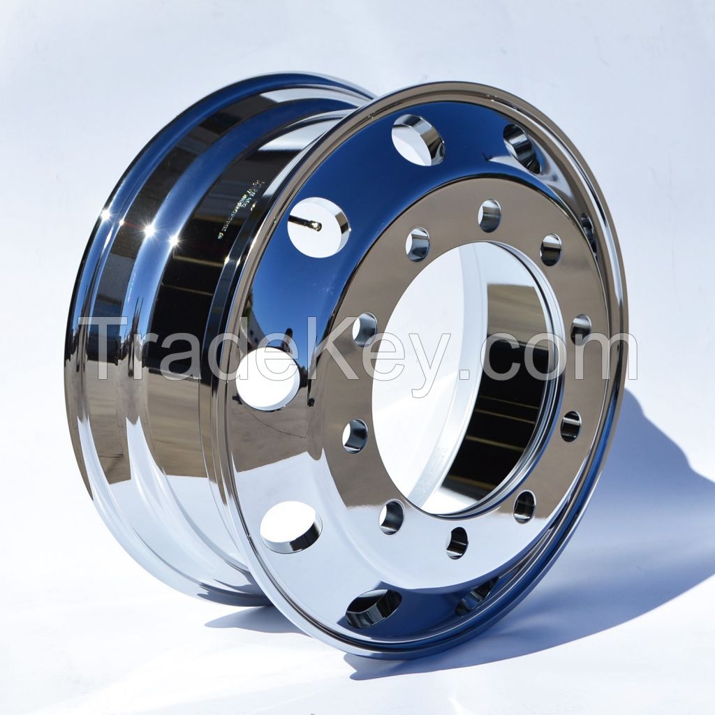 22.5X8.25 Aluminum Truck Wheel Chrome Forged Wheel