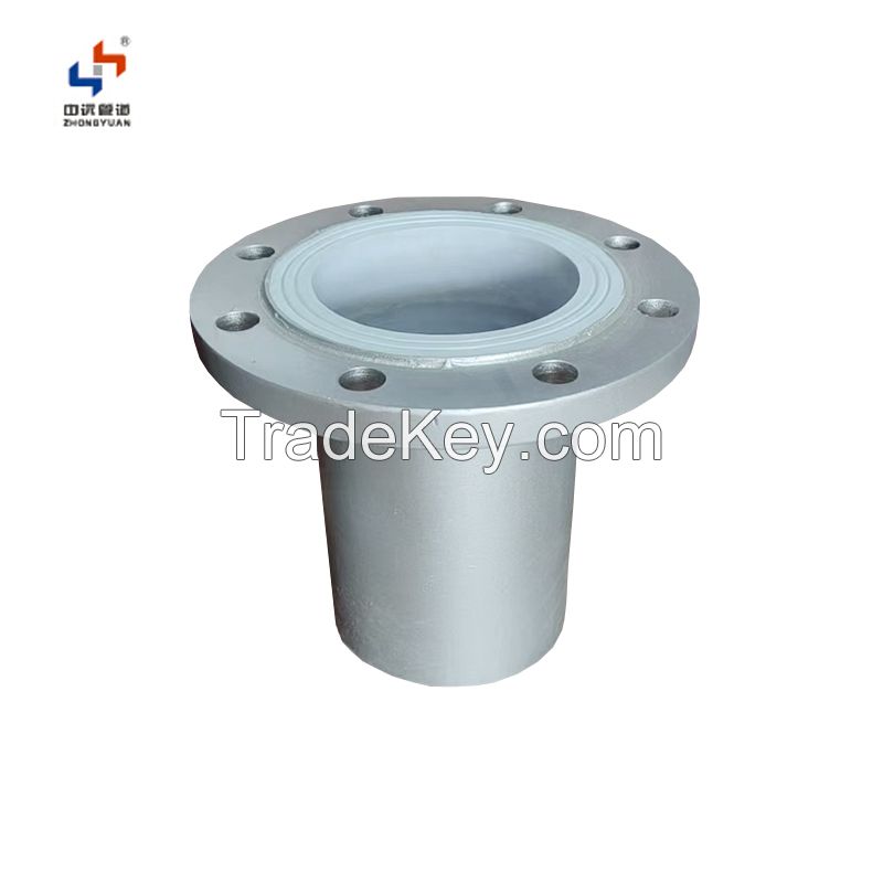Condensing steel plastic composite pipe with internal stiffening rib, contact customer service for customization