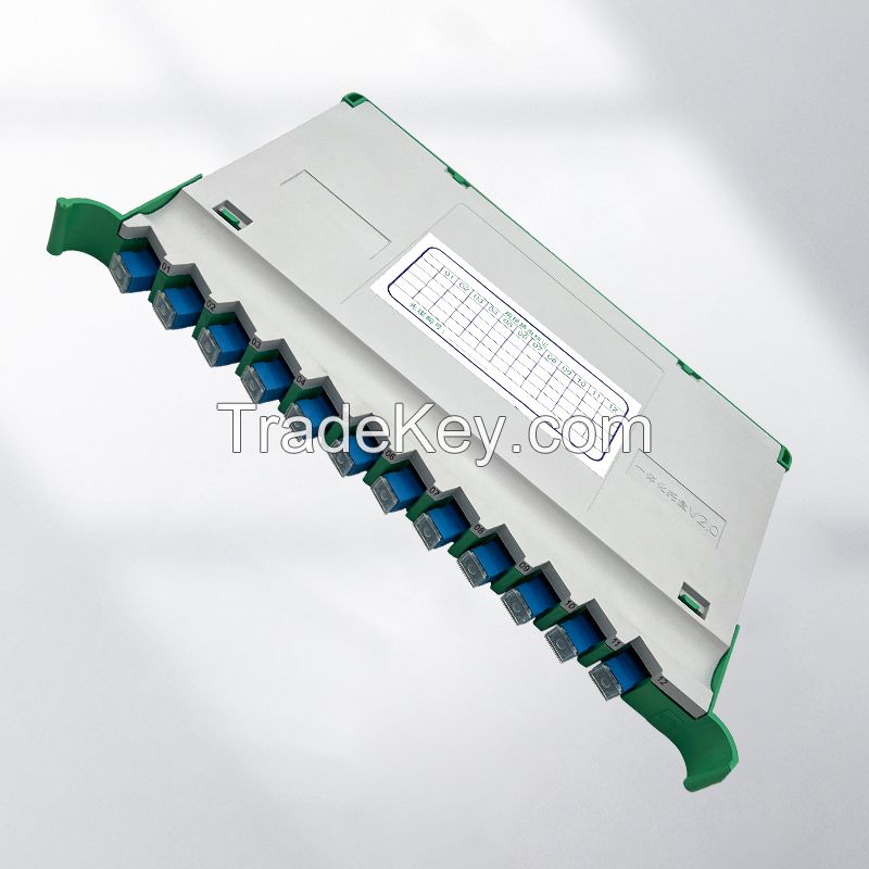 12-core fiber optic fusion splice tray (priming price)