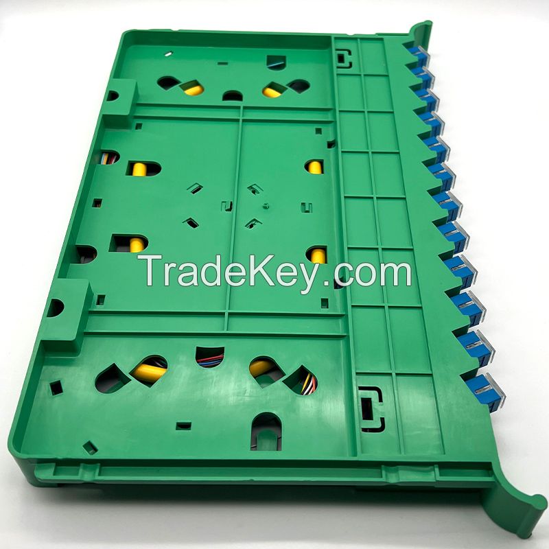 12-core fiber optic fusion splice tray (priming price)