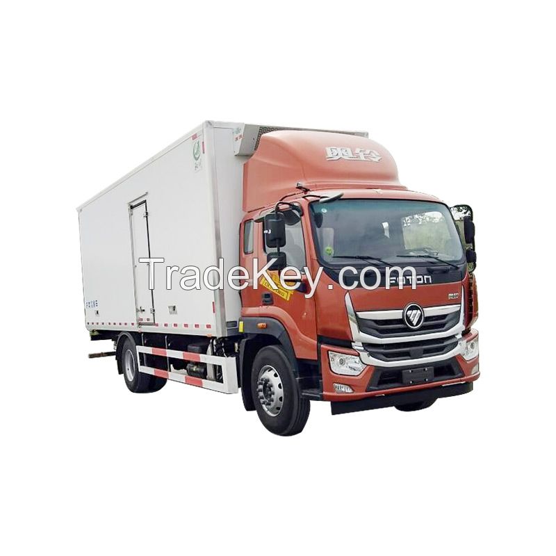 Medium Refrigerator car for cold food transport FOTON HOWO 6.8m 7.8m