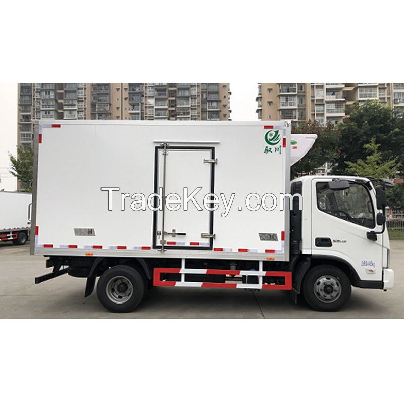 FOTON Light trucks Refrigeration Unit for Refrigerated Freezer Box Truck Cold Transportation Cooling Van Refrigerator Truck