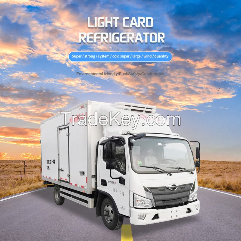 FOTON Light trucks Refrigeration Unit for Refrigerated Freezer Box Truck Cold Transportation Cooling Van Refrigerator Truck