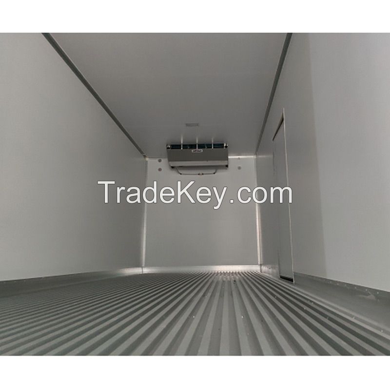 Medium Refrigerator car for cold food transport FOTON HOWO 6.8m 7.8m