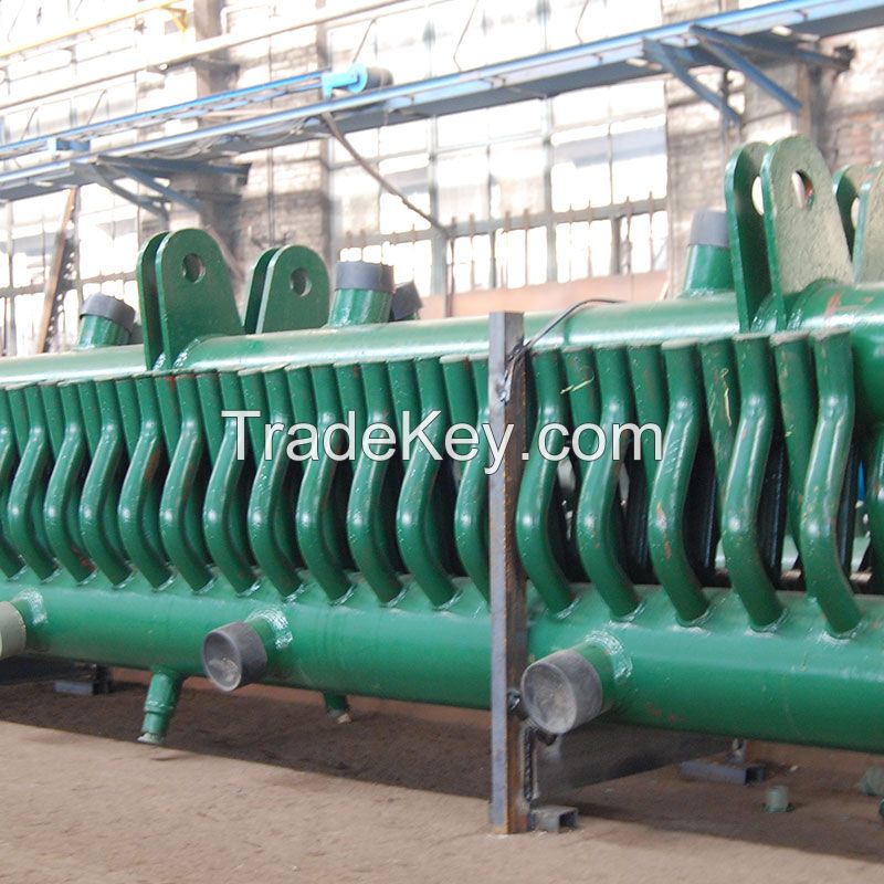 Industrial Steam Boiler Manifold Headers with Longitudinal Welded Pipe ASME Standard