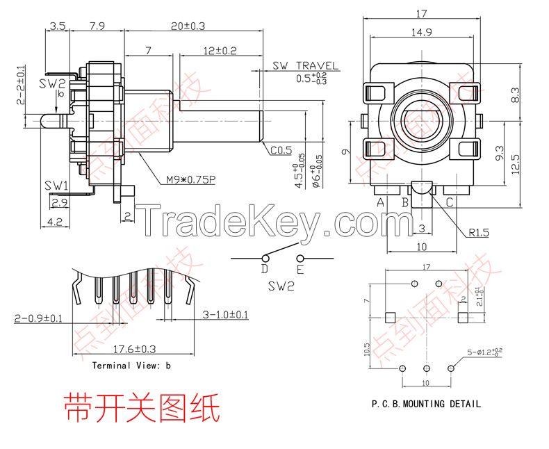 16mm Rotary Encoder