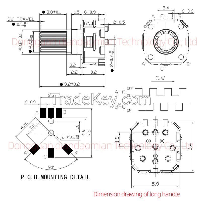 6mm rotary encoder factory