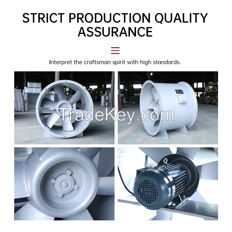 Made in China SWF low noise mixed flow fan