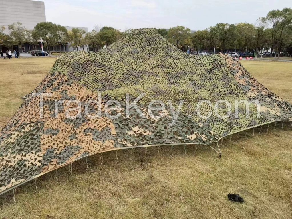 outdoor  Camouflage Netting Flame Retardant Multicam Camouflage Shadi