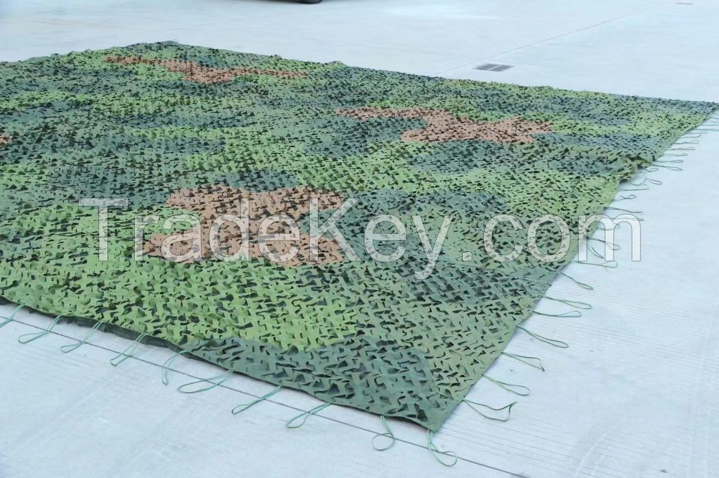 outdoor  Camouflage Netting Flame Retardant Multicam Camouflage Shadi