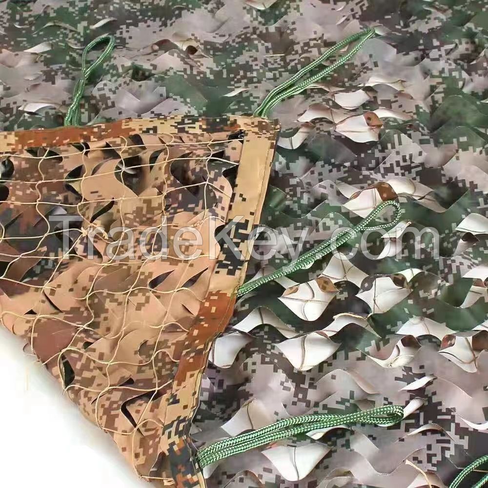 Mlitary Series Camouflage Military Spec Netting with Mesh Netting Atta