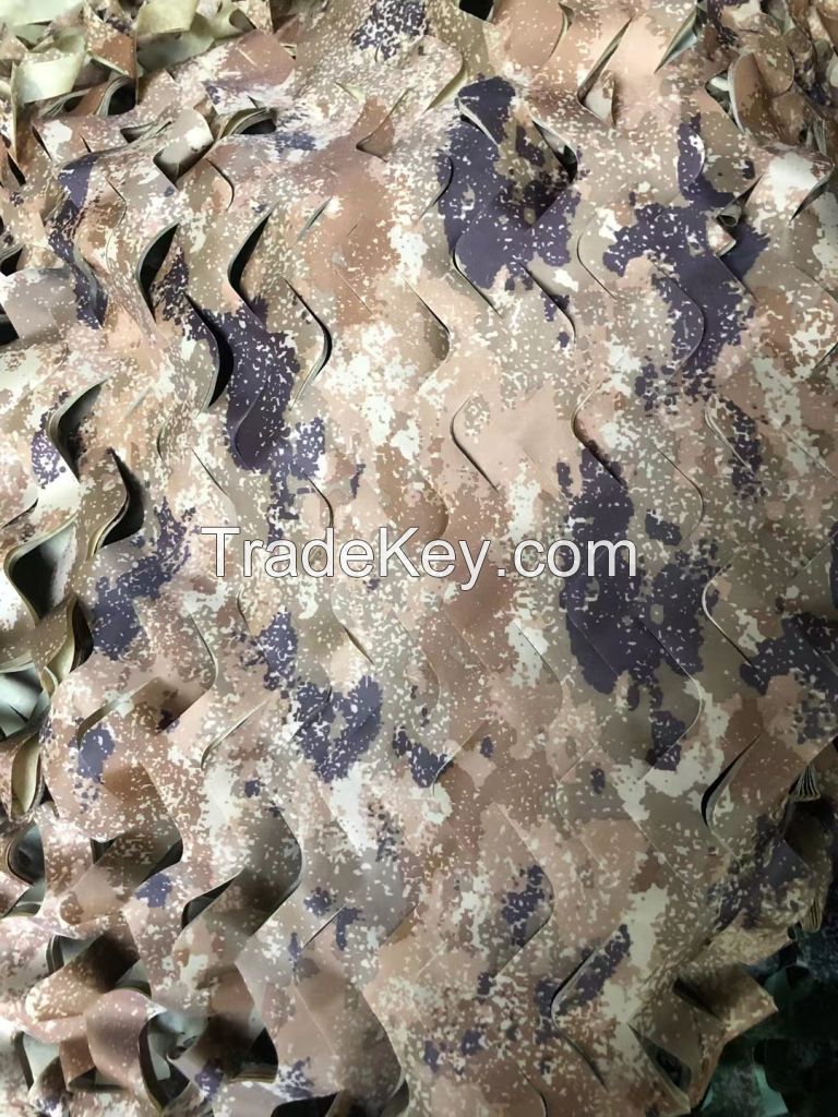 Mlitary Series Camouflage Military Spec Netting with Mesh Netting Atta