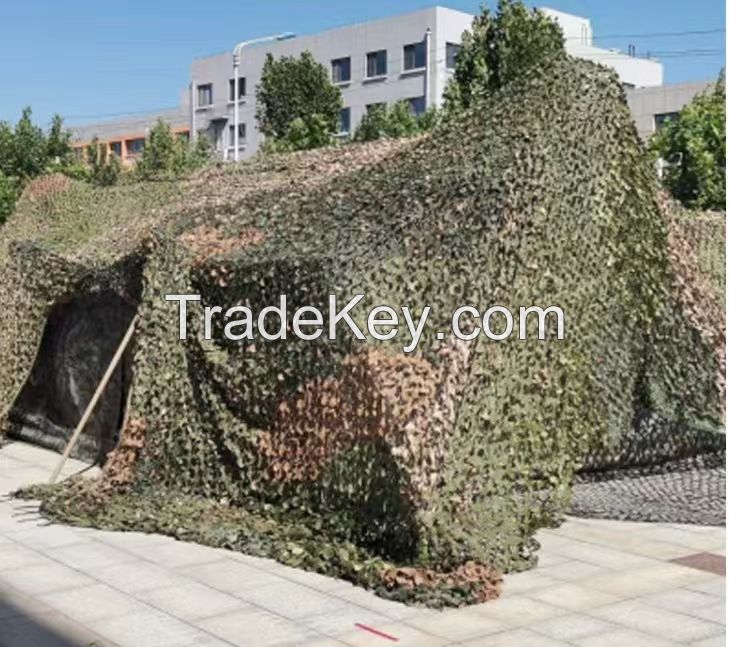 Multispectral Polyester Camouflage Net for Game Sunshade Decoration