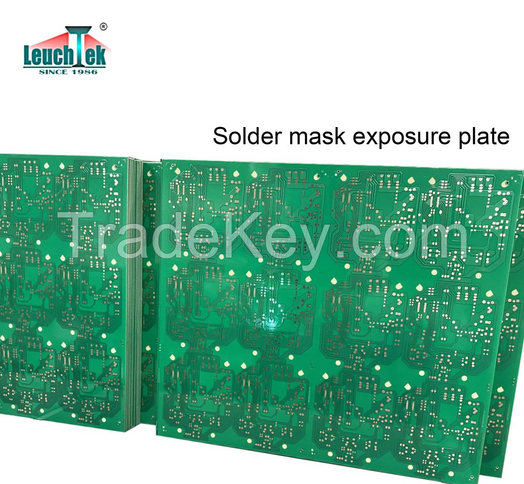 Electrical single green printed circuit board PCB/PCBA in Aluminum FR4 CEM3 Basic