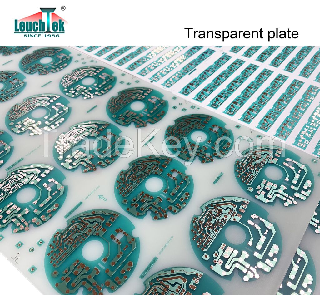 single green printed circuit board PCB/PCBA in Aluminum FR4 CEM3 Basic