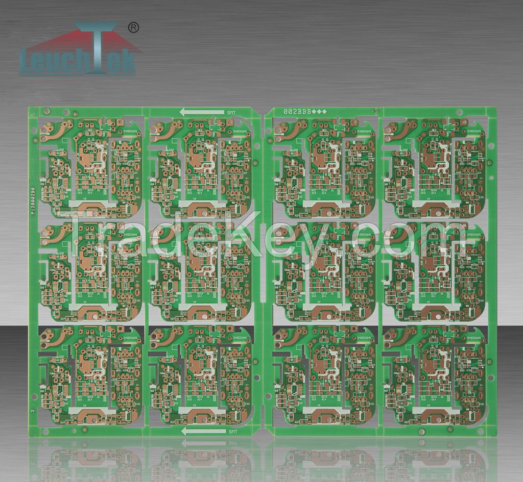 aluminum  iron FR4 CEM3  Base  Multilayer PCB/PCBA  in blue oil