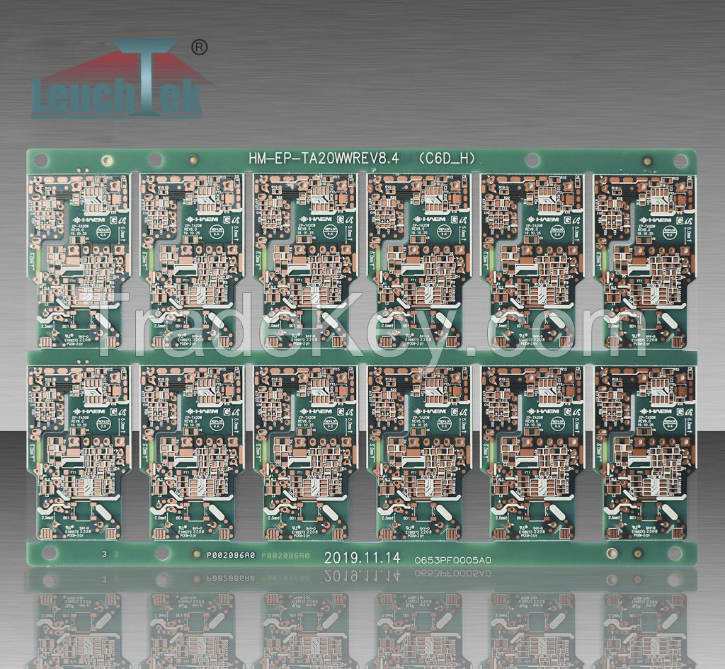 aluminum  iron FR4 CEM3  Base  Multilayer PCB/PCBA  in blue oil