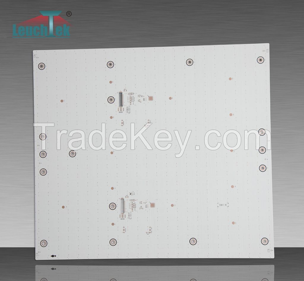 white singe side LED PCB/PCBA  in aluminum  iron FR4 CEM3  Base