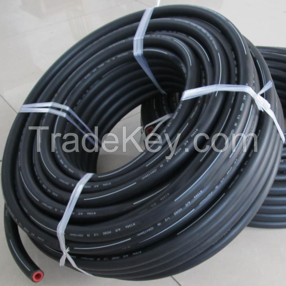 Automobile Cloth Braided Fuel Silicon Hose Cooler Hose in Auto Air Conditioning System