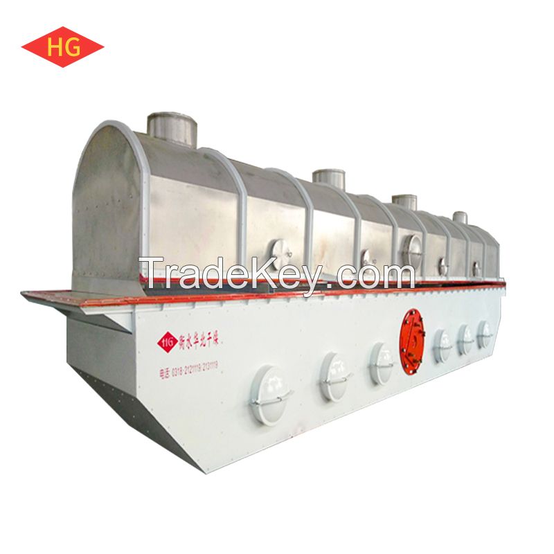 Industrial Continuous Dryer Vibrating Fluidized Bed Dryer