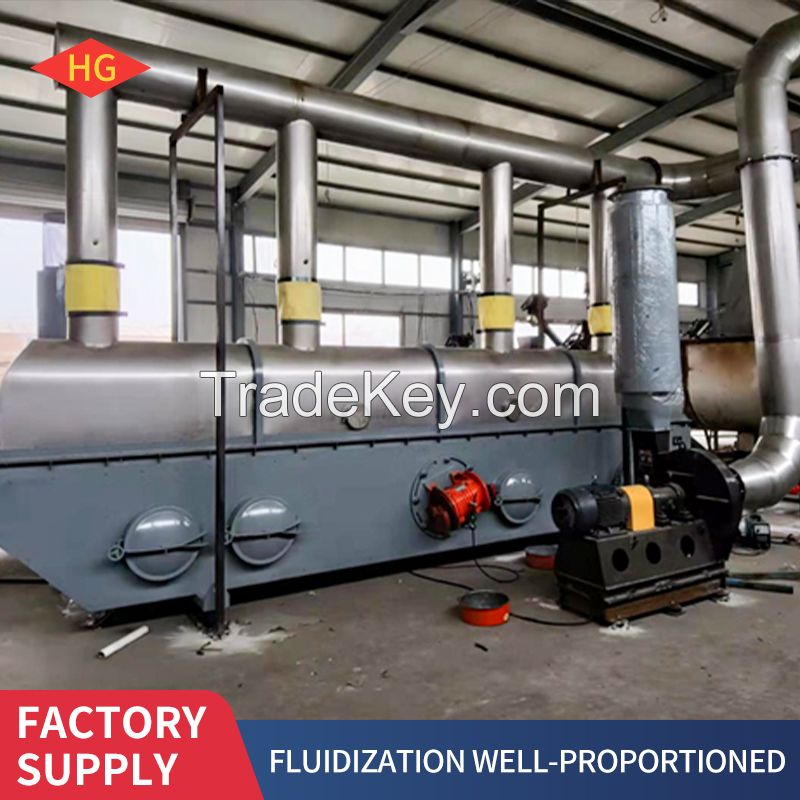 Industrial Continuous Dryer Vibrating Fluidized Bed Dryer