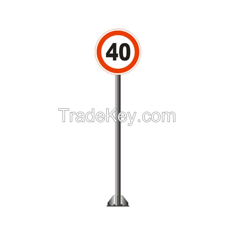 Traffic facilities - sign post, can be customized, reference price, please consult customer service staff before placing an order