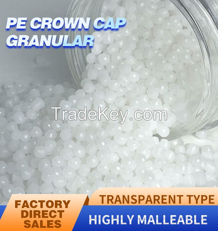 PE Crown Cap Granular Gasket Raw Materials Specially Used in Beer Bottle Capping Factory