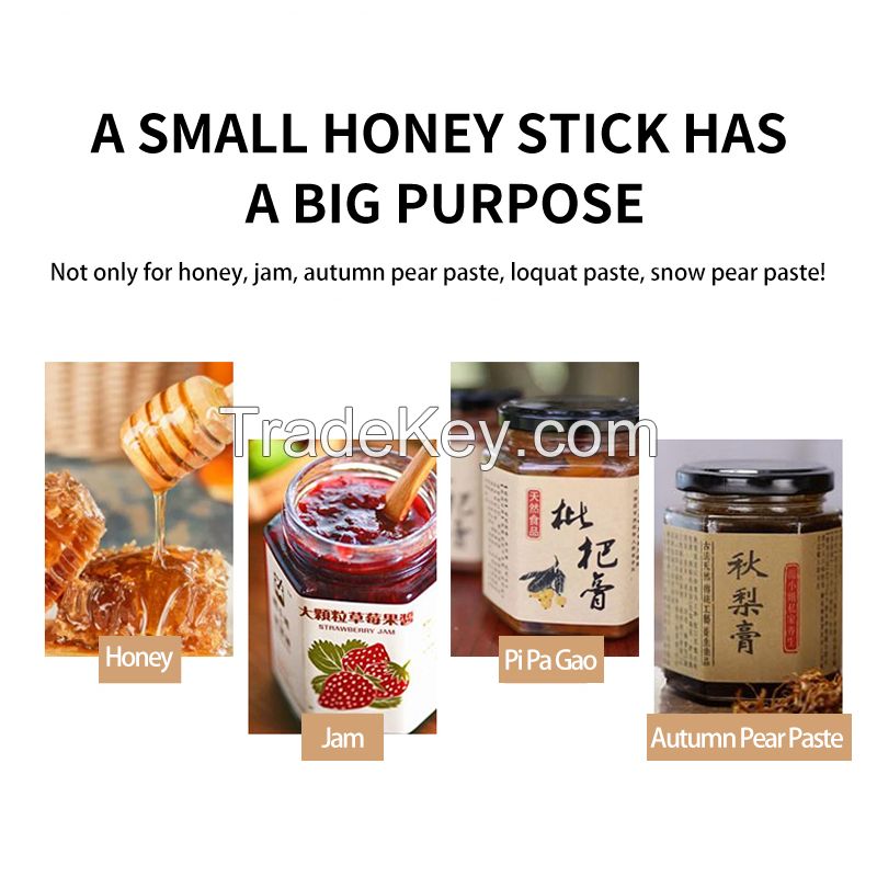  Eco-friendly material high quality honey sticks log honey sticks kitchenware (from 20,000 orders)