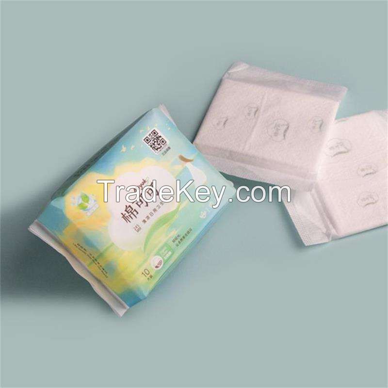 OEM Sizes Disposable Sanitary Napkin Breathable Menstrual Pads 