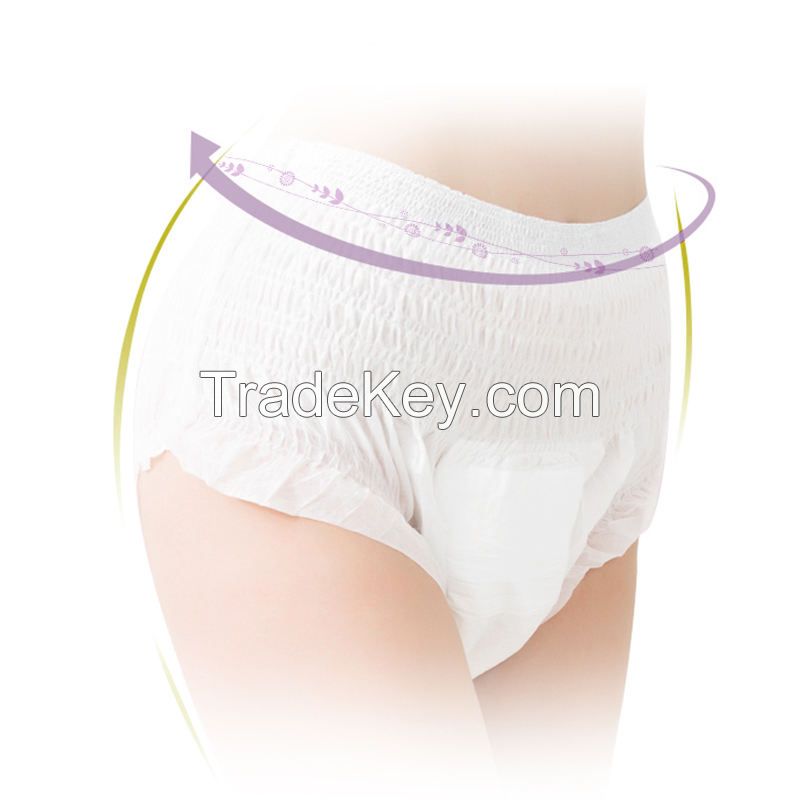 Premium Disposable Lady Period Pants Ultra Thin Panty Liner Super Soft OEM