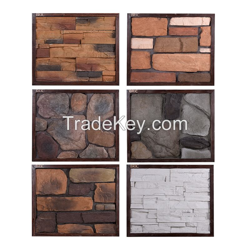 Cultural stone antique small green brick external wall brick cultural