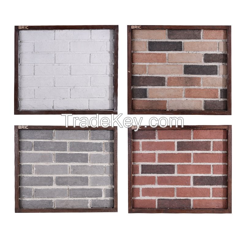 Cultural brick background wall cultural stone room modern villa wall