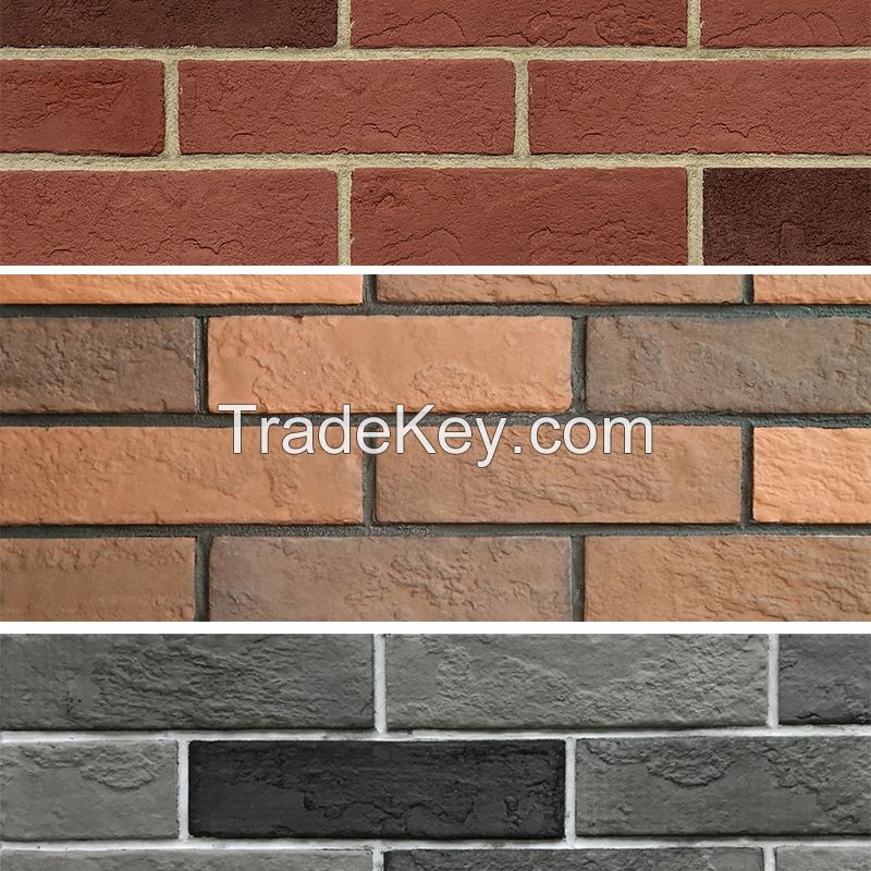 Soft porcelain red brick antique cultural brick split brick green bri