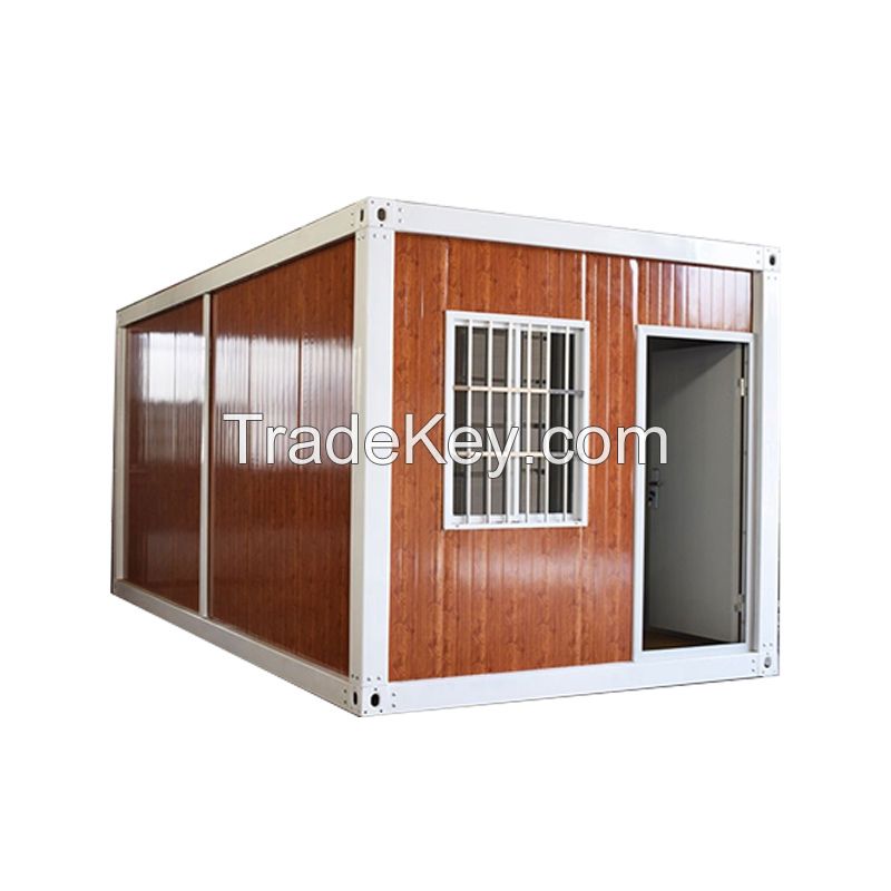 Customized simple room, movable container, mobile installation, living, fire-proof fast LCL house, construction site movable plate, color steel plate toilet, bathing