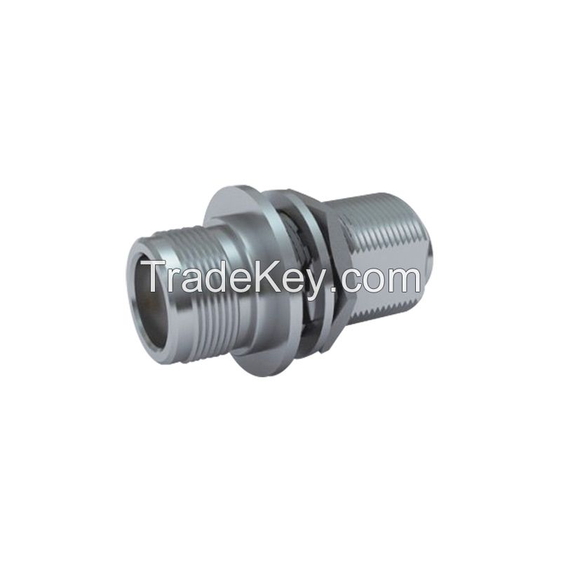 N-type connector a small and medium power connector with a threaded connection mechanism. It has high resistance to vibration, high reliability, and