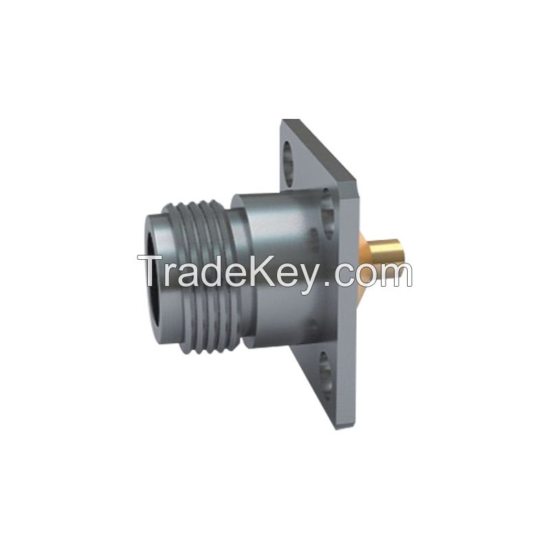 N-type connector a small and medium power connector with a threaded connection mechanism. It has high resistance to vibration, high reliability, and